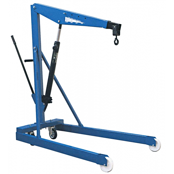 Кран гаражный г/п 0,5 т, нескладной, двухтактный насос W140 (OMA 573)