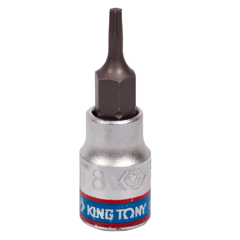 KINGTONY Насадка (бита) торцевая 1/4", TORX T9, L = 37 мм  203309