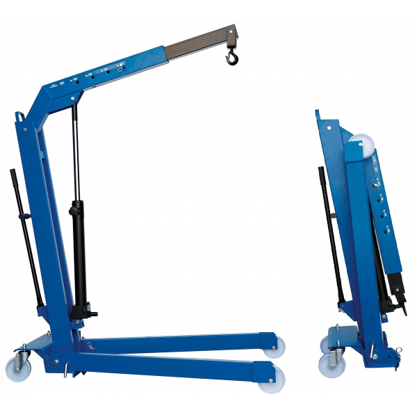 Кран гаражный г/п 0,5 т, складной, однотактный насос W107 SE/LP G (OMA586G)