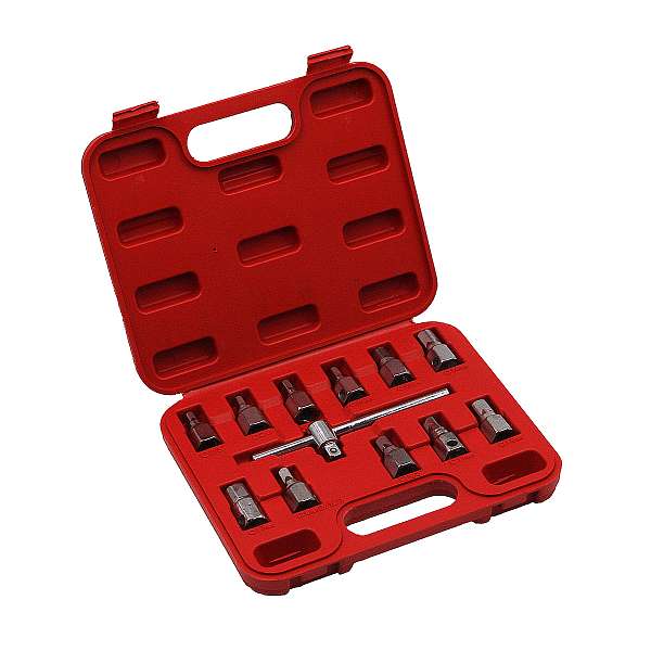 Набор для откручивания масляных пробок, 12 предметов  CT-N0124