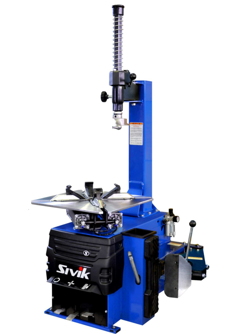 Шиномонтажный станок СИВИК КС-302А от 10" до 24", 380В (синий)