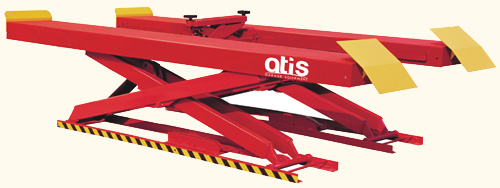 Подъемник ножничный электрогидравлический г/п 4 т ATIS X400