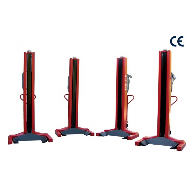 Колонны подкатные  электромеханические  г/п 34 т. (4 х 8,5 т) Werther LTW85 4C+4