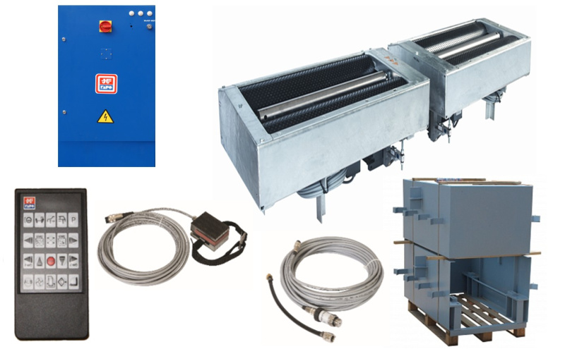 Тормозной стенд роликовый, г/п 13 т. ГАРО СТС-13У-СП-11 (полный комплект)