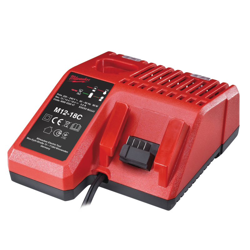 Зарядное устройство М12-18С M12-18C BATTERY CHARGER IN2 MILWAUKEE 4932352959