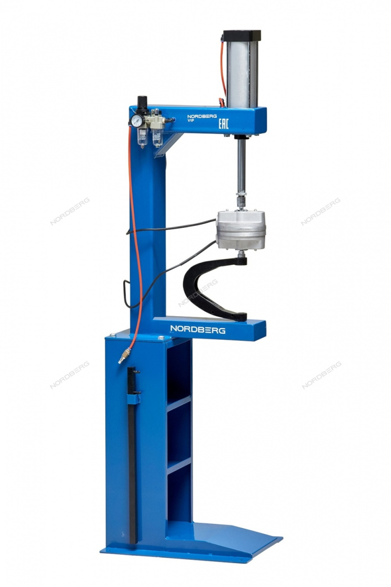 Вулканизатор напольный, с пневмоприжимом с тумбой NORDBERG V1P