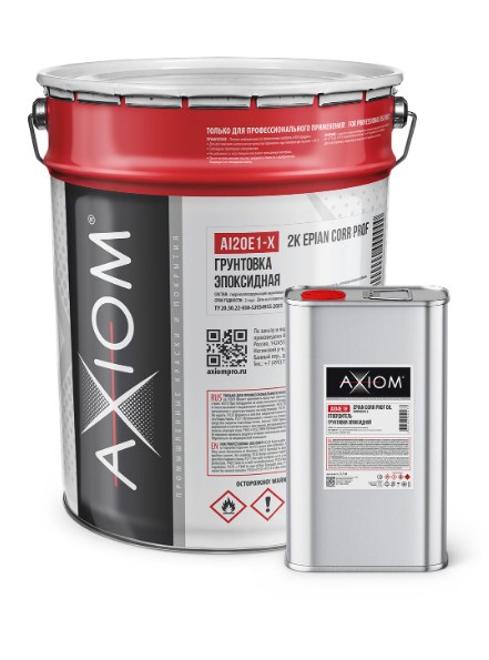 Грунтовка эпоксидная Epian Corr Prof Oil цвет серый 18 кг AXIOM AI20E1-2