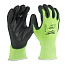 Перчатки защитные Hi-Vis Cut level (Хай Виз Кат Левел) 1/A, XXL/11 HI-VIS CUT A GLOVES - 11/XXL -1PC